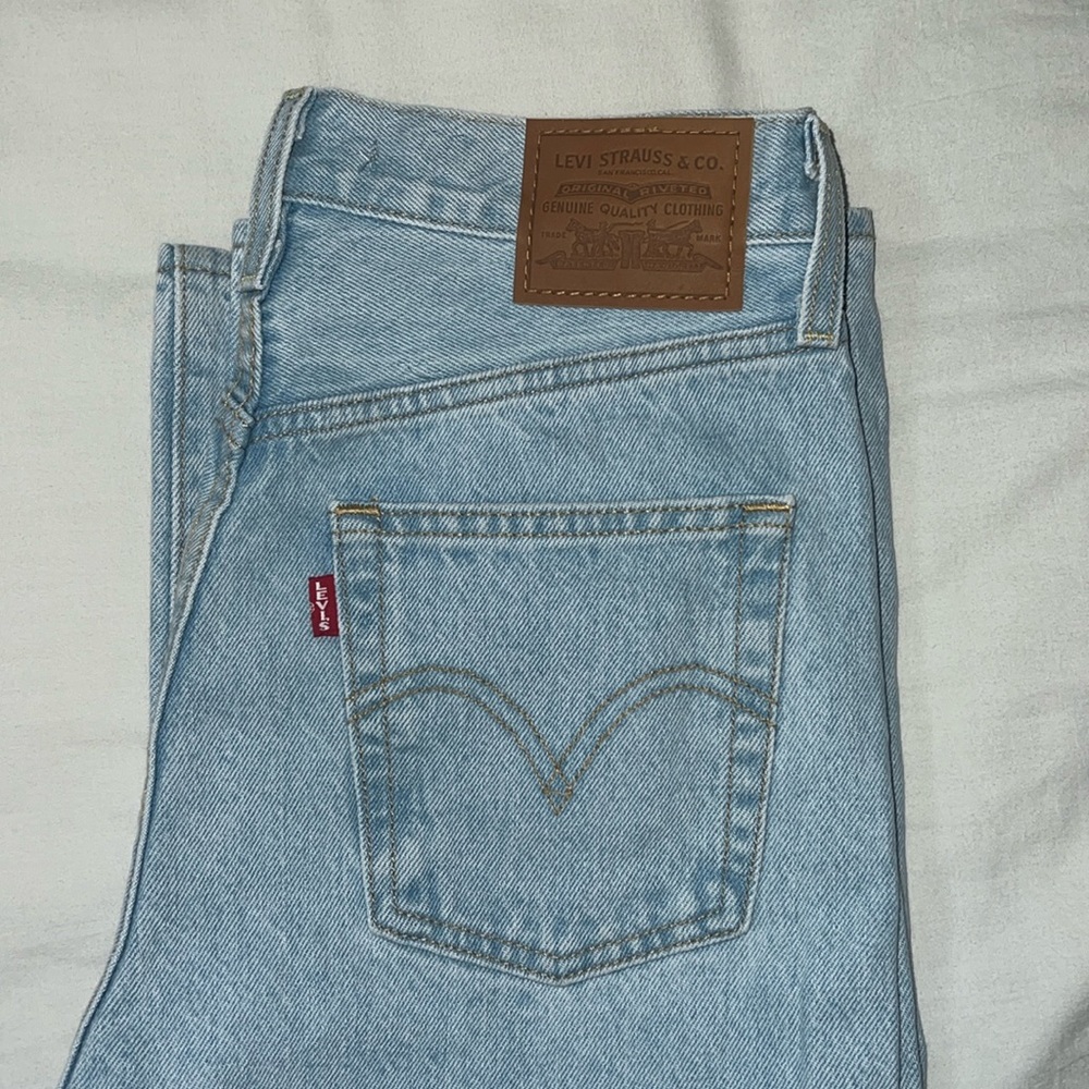 Levi Strauss Ribcage Straight Ankle Jeans
